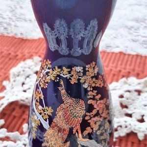Vase Chinese Blue Small Flower
